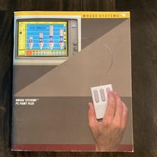 VTG 1985 Mouse Systems PC Paint Plus User's Guide, IBM, RARE picture