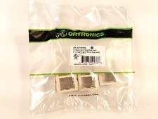 42100054 Ortronics TracJack Adapter 3-Port Fog White LOT OF 5 PACKS  (25 Plates) picture