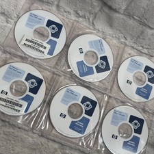 2002 HP Notebook PC System Recovery Discs 1-6 WXP HE English F4665-12058E ze5000 picture