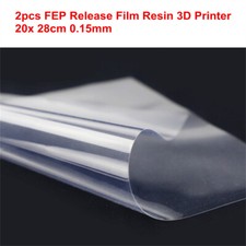 2Pcs FEP Release Film 20cm x 28cm x 0.15mm for SLA/DLP Resin 3D Printer picture