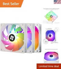 High-Performance 120mm 4-Pin CPU Fan - Silent Operation & ARGB Effects (3 Pack) picture