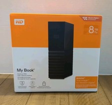 WD Western Digital - 8TB External Hard Drive, My Book HDD - WDBBGB0080HBK-NEW picture