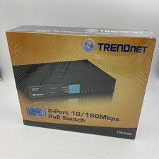 NIB Sealed TRENDnet 8 Port 10/100 Mbps PoE switch picture