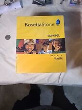 NEW Rosetta Stone Spanish  Version 3 Level 1-5 Español Complete Cd Rom & Headset picture