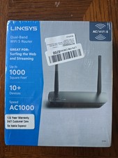 Linksys E5350 AC1000 Dual Band WiFi 5 Router Brand New Factory Sealed NIB picture