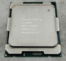 INTEL CORE I9-10920X SRGSJ 3.50GHz (4.80GHz W/ TURBO) LGA2066 PROCESSOR #197835# picture