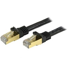Startech C6ASPAT14BK 14ft CAT6A Ethernet Cable 10 Gigabit Shielded Snagless picture