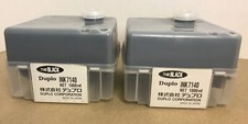 7140 DUPLO DP 63P 63S INK BLACK CARTRIDGES - 2 COUNT - BRAND NEW picture