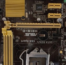 ASUS H81M-C MicroATX Motherboard LGA1150 DDR3 SATA 6Gb/s FAN Xpert USB 3.0 picture