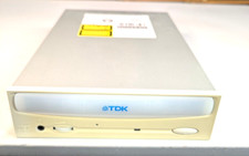 Vintage TDK CD RW Drive IDE BUBBLE FRONT  2000 picture