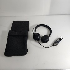 Jabra Evolve2 40 MS Stereo Wired Headset - USB-A Black No Box Still Has Plastic  picture