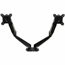 StarTech Desk Mount Dual Monitor Arm with USB & Audio, Desk Clamp Ergonomic VESA picture
