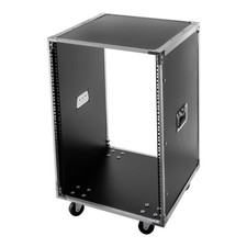 Audio Video, Telecom, Equipment Rack 16U Portable Rolling Network Rack w/ Caster picture