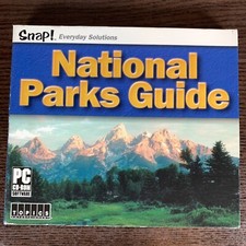 Snap National Parks Guide PC Cd Rom Software Windows 2003 Topics New picture