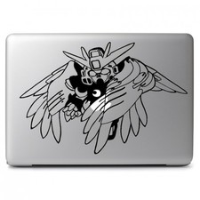 Gundam W 00 Cartoon Vinyl Decal Sticker for Apple Macbook Air & Pro 13