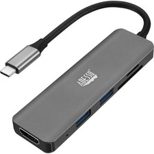 Adesso 6-in-1 USB-C Multi-Port Docking Station TAA Compliant AUH4020 picture