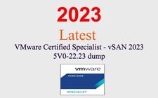 VMware Specialist - vSAN 2023 5V0-22.23 dump GUARANTEED (1 month update) picture