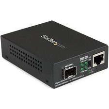StarTech MCM1110SFP Gigabit Ethernet Fiber Media Converter w/ Open SFP Slot picture