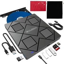  8-in-1 External Blu-ray Drive with USB-C Hub Burner New picture