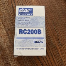 Star Micronics RC200B Black Ribbon Cassette SP200 picture