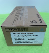 NEW SEALED Ricoh 406476 Cyan Toner SP C310HA (2 available)  picture