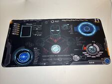 Marvel Avengers Iron Man Captain America Mouse Pad Desk Keyboard Mat 24”x12” picture