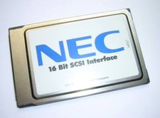 NEC 16-Bit SCSI Interface PCMCIA Adapter PC Card Only Adaptec SlimSCSI APA-1460 picture