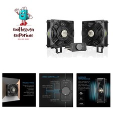 Durable AXIAL S1238D 120mm Dual Muffin Fan – Optimized for Airflow & Noise picture