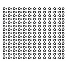 400Pcs Inner 3mm Outer 7mm Diffusion Reflective 3D Scanning Dots picture