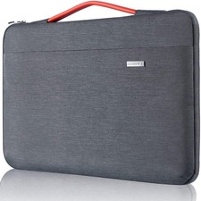 14-15 Inch Protective Laptop Sleeve with Handle in Grey for Your Device picture