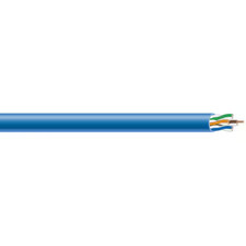 Southwire 300 ft. Blue 24/4 Solid CU CAT5e CMP (Plenum) Data Cable on Spool picture
