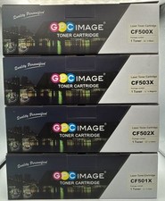 GPC Image Toner Cartridge 4-Pack CF500X CF501X CF502X picture