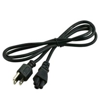 Three-Round-Prong-Pin AC Plug Cable for Laptop Power Supply Wall Adapter 3-Holes picture