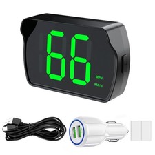 Universal GPS Speedometer HUD with Large LED Display for All Vehicles picture