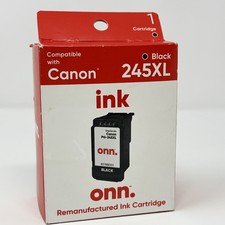 New Sealed Re-manufactured ONN Ink High Yield Cartridge for CANON 245XL - BLACK picture