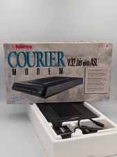 US Robotics Courier Original PackagingV.32 bis w/ ASL Modem Vintage CIB - Tested picture