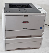 OKI B432 N22500A dn 40 PPM Monochrome USB Duplex LED Laser Printer W/Tray #2 picture