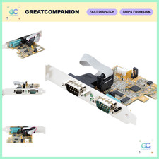 2-Port PCI Express Serial Interface Card for PC, RS232 Expansion Card, High-Spee picture