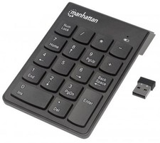 Manhattan Numeric Keypad- Wireless (2.4GHz)- USB-A Micr (178846) picture