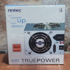 Vintage Antec TruePower 430W ATX Power Supply TRUE430 New Sealed Retro Gaming PS picture