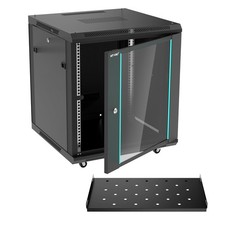 MT VIKI 12U Server Cabinet 23.6 Depth Vented picture