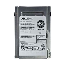 KIOXIA PM5 7.68T SAS KPM5XRUG7T68 DELL EMC PN 118000642-02 PART N0 SDFBE83EAB01 picture