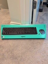 Logitech MK270 Wireless Keyboard and Mouse Combo - Black picture