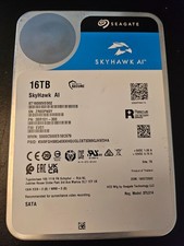 Seagate SkyHawk AI 16TB 7200 RPM 3.5 inch Internal Hard Drive - ST16000VE000 picture
