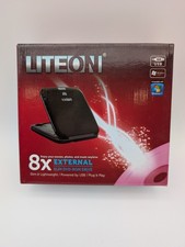 LITEON 8X External Slim DVD-Rom Drive, Plug & Play, USB Powered Windows Vista picture