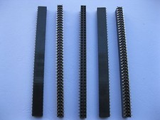30 pcs SMD SMT 2.54mm 2x40 80pin Female Pin Header Double Row Strip Gold Plated picture