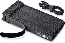 60 PCS 6 Inch Adjustable Cable Ties, Reusable Cord Management Straps picture