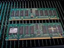 4 PACK ALPHA SERVER/ ALPHA STATION / HP samsung 200-pin SDRAM 1GB memory kit OEM picture