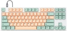 Drop Signature Matcha Summer TKL Mechanical Keyboard 87 keys Gateron Yellow KS3 picture