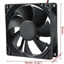 high performance 92mm brushless exhaust 12V  dc waterproof cooling fans  picture